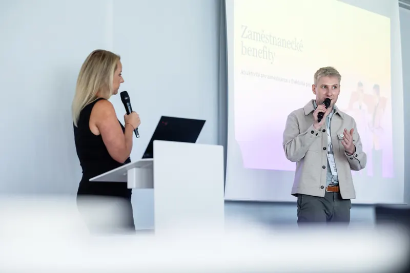 Vystoupení o zaměstnaneckých benefitech
